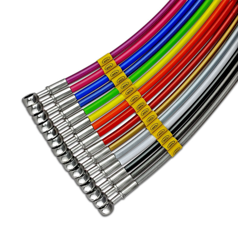 Honda Civic MB4 1.6 1997-2000 Black HEL Performance Braided Brake Lines žarnos