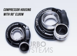 Turbokompresorius TurboSystems HTX2651B1W oro išėjimo anga 90 laipsnių