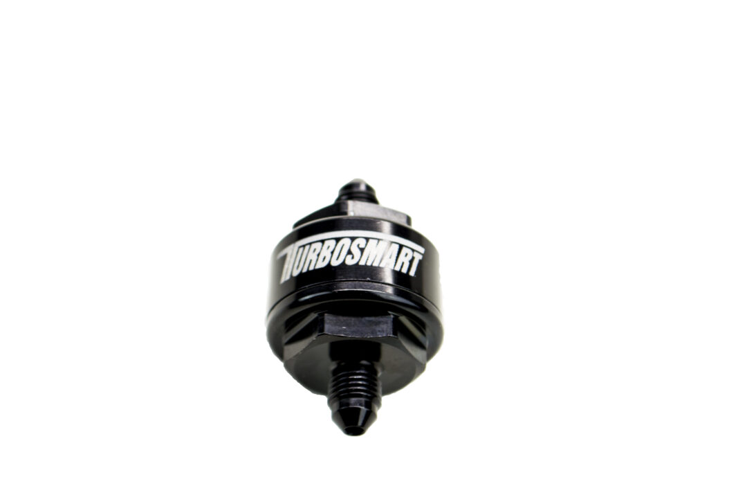 Turbosmart turbinos alyvos tiekimo filtras 44um AN-4 - juodas