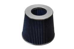 Kūgio formos oro filtras 89 mm Mėlynas