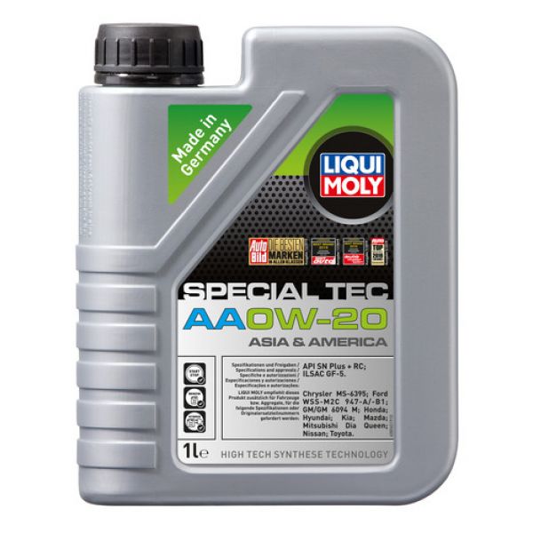 Liqui-Moly Variklinė alyva SPECIAL TEC AA 0W-20, 1L